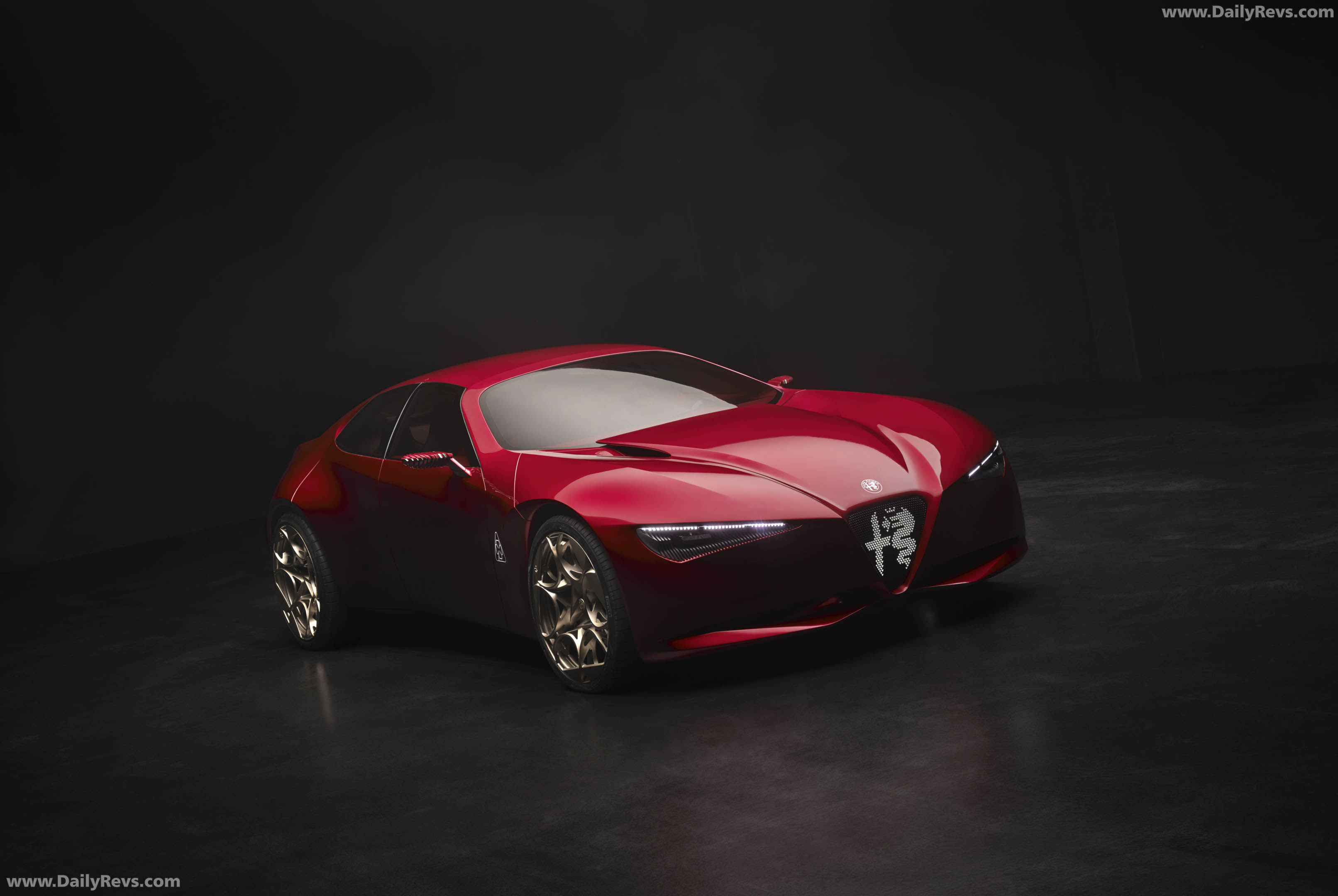 2026 Alfa Romeo Cuorerosso Concept Front View